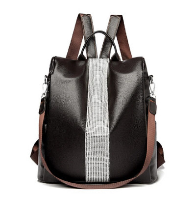 Novi modni protuprovalni ruksak Ženske torbe na rame Kožne putne ruksake poznatog brenda Ruksak školske torbe velikog kapaciteta