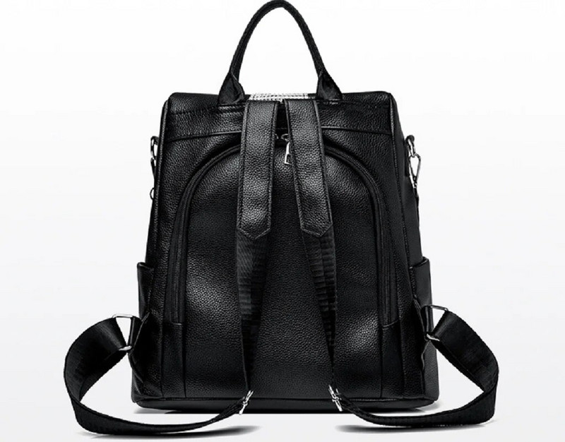 Novi modni protuprovalni ruksak Ženske torbe na rame Kožne putne ruksake poznatog brenda Ruksak školske torbe velikog kapaciteta