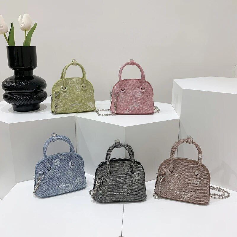 Modne školjkaste torbe za žene Visokokvalitetna kožna torba za rame Luksuzne male torbice i ručne torbice Marka torba za nošenje preko ramena Nova torba