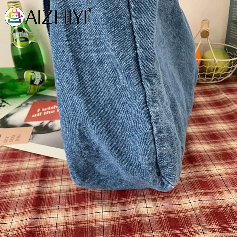 Divatos Crossbody táskák Street Vintage Harajuku Messenger Pouch Cowboy Crossbody táskák Nagy kapacitású női lányoknak