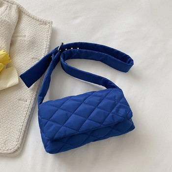 Απλές γυναικείες τσάντες μονόχρωμες τσάντες χιαστί σχεδιαστές χιαστί Messenger τσάντες νάιλον τετράγωνο πουγκί για ταξίδια για αγορές