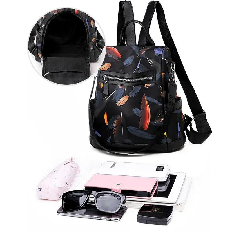 Rucsac Oxford multifuncțional pentru femei, antifurt, pentru ghiozdan