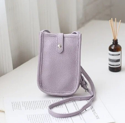 Trendi csúcsminőségű pu bőr textúra crossbody niche internetes hírességek sokoldalú mobiltelefon táska válltáska