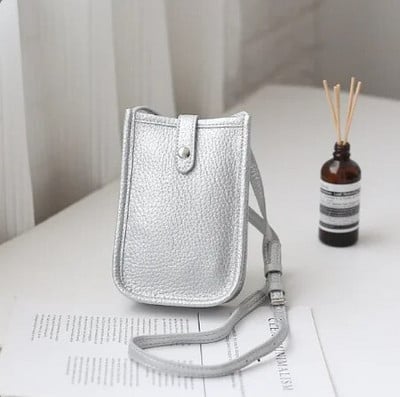 Trendi csúcsminőségű pu bőr textúra crossbody niche internetes hírességek sokoldalú mobiltelefon táska válltáska