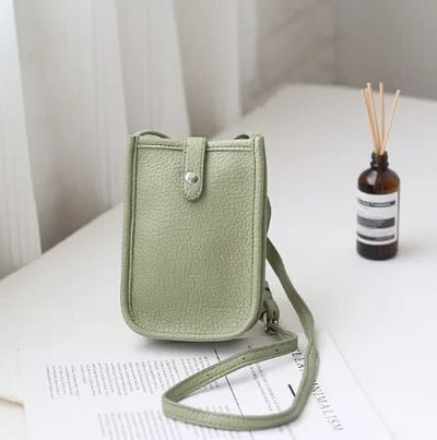 Trendi csúcsminőségű pu bőr textúra crossbody niche internetes hírességek sokoldalú mobiltelefon táska válltáska