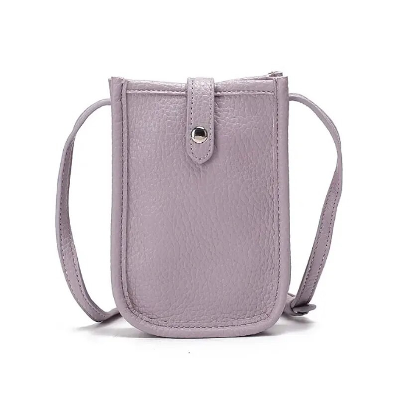 Trendi csúcsminőségű pu bőr textúra crossbody niche internetes hírességek sokoldalú mobiltelefon táska válltáska