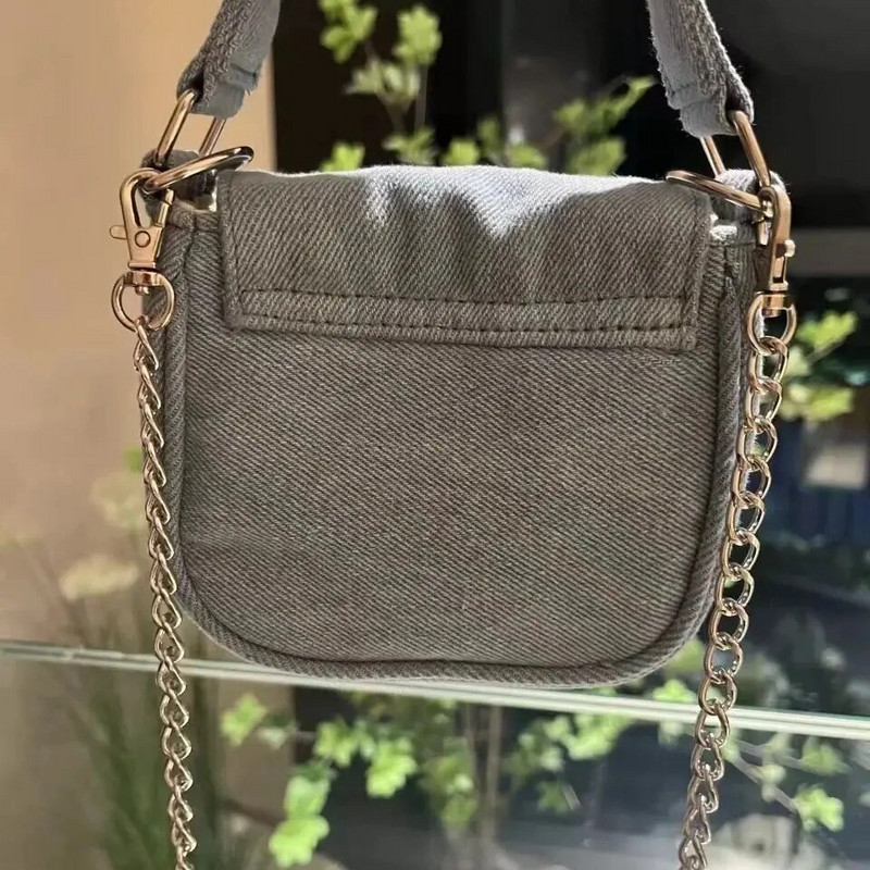 Nova traper torba Ženska moda Vintage 2024. Proljeće ljeto Lanci Torba na rame Ručna torbica Torbica Torbice za telefon Djevojke