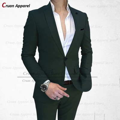 2022 m. prekės ženklo elegantiški rožiniai kostiumai vyrams, ploni vestuviniai jaunikiai, smokingai, nauji oficialaus verslo išleistuvių vakarienės kelnės, 2 vnt.