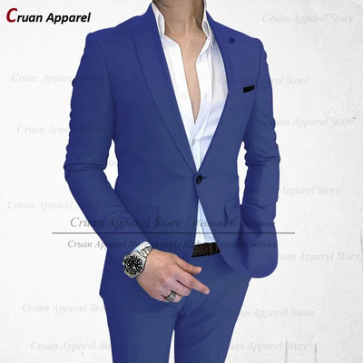 2022 m. prekės ženklo elegantiški rožiniai kostiumai vyrams, ploni vestuviniai jaunikiai, smokingai, nauji oficialaus verslo išleistuvių vakarienės kelnės, 2 vnt.