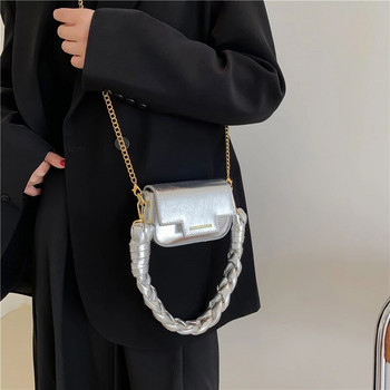 Μόδα τσάντες κραγιόν λέιζερ για γυναίκες υψηλής ποιότητας Τσάντα ώμου PU Πολυτελή τσαντάκια και τσάντες σχεδιαστών χιαστί τσάντα Χαριτωμένο τσαντάκι