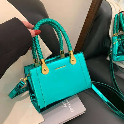 Firminė raištelių rankinė moterims Aukštos kokybės pečių krepšiai Mieli piniginės Crossbody Bag Designer Satchel Fashion Composite Bag