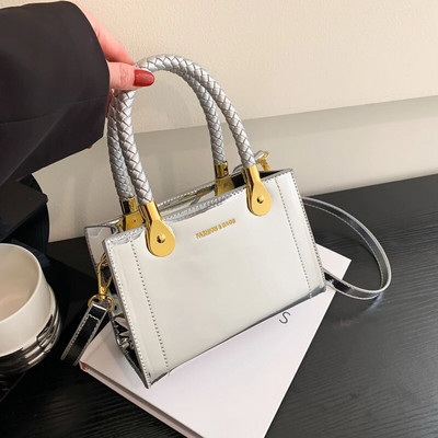 Firminė raištelių rankinė moterims Aukštos kokybės pečių krepšiai Mieli piniginės Crossbody Bag Designer Satchel Fashion Composite Bag