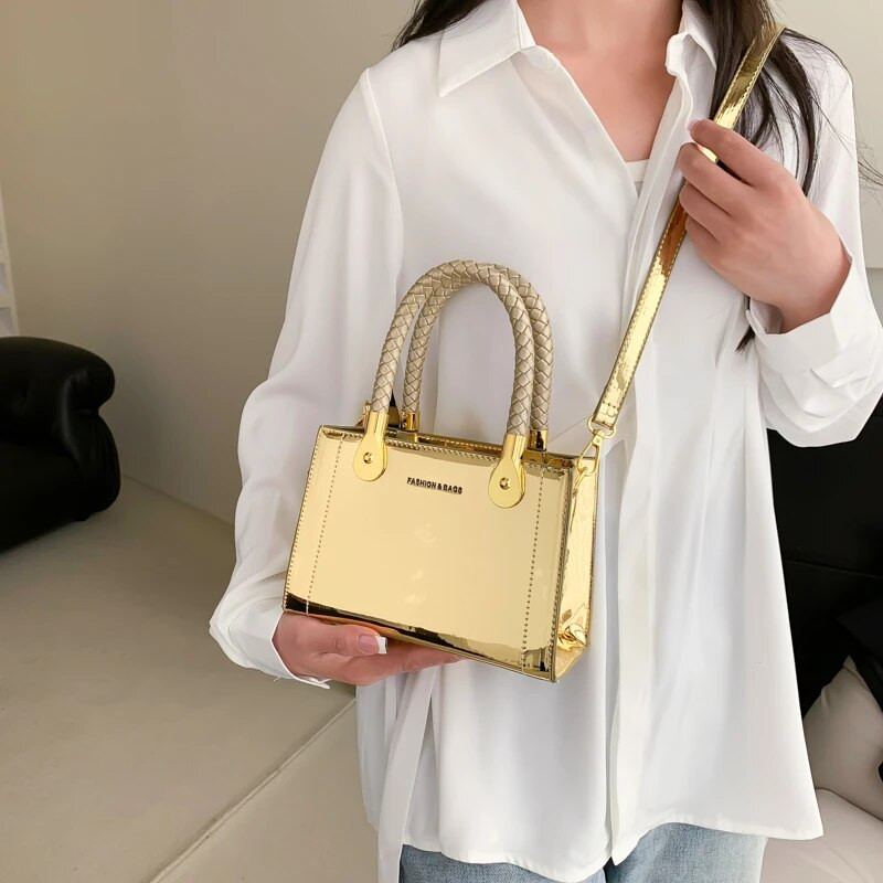 Firminė raištelių rankinė moterims Aukštos kokybės pečių krepšiai Mieli piniginės Crossbody Bag Designer Satchel Fashion Composite Bag