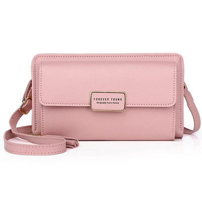 PUOU Nova mala ljetna torba na rame Modni držač kartica za svakodnevnu upotrebu PU kožne torbice za mobitel Ženske torbice Novčanici Torbice