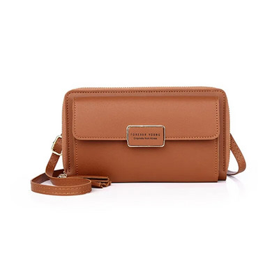 PUOU Nova mala ljetna torba na rame Modni držač kartica za svakodnevnu upotrebu PU kožne torbice za mobitel Ženske torbice Novčanici Torbice