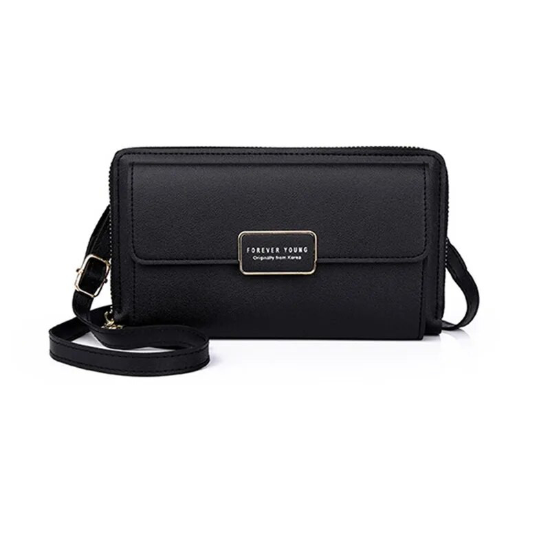 PUOU Nova mala ljetna torba na rame Modni držač kartica za svakodnevnu upotrebu PU kožne torbice za mobitel Ženske torbice Novčanici Torbice