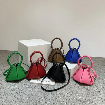 Марка Twist Tote Bags за жени Висококачествена кожена чанта през рамо Модни портмонета и дамска чанта Дизайнерска чанта Crossbody Сладка чанта