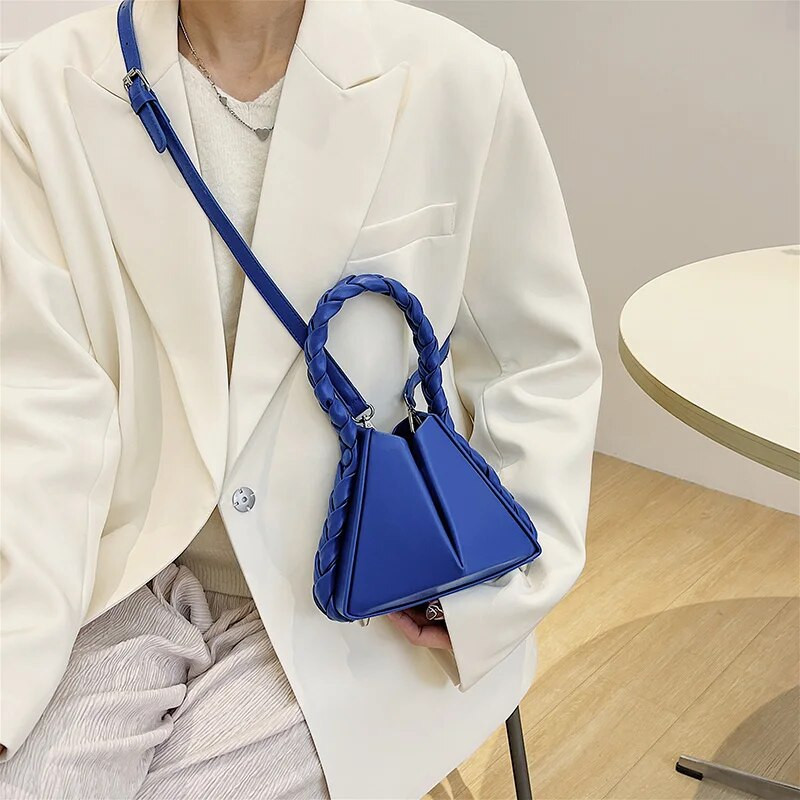 Brand Twist Tote Bags za žene Visokokvalitetna kožna torba na rame Modne torbice i torbice Dizajnerska torba preko ramena Slatka torba