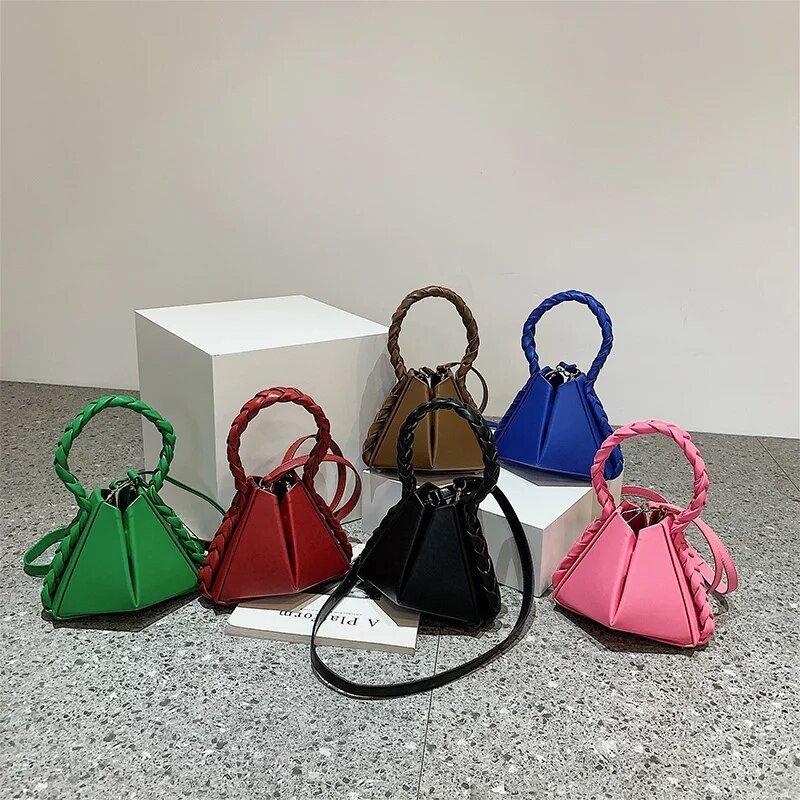 Brand Twist Tote Bags za žene Visokokvalitetna kožna torba na rame Modne torbice i torbice Dizajnerska torba preko ramena Slatka torba