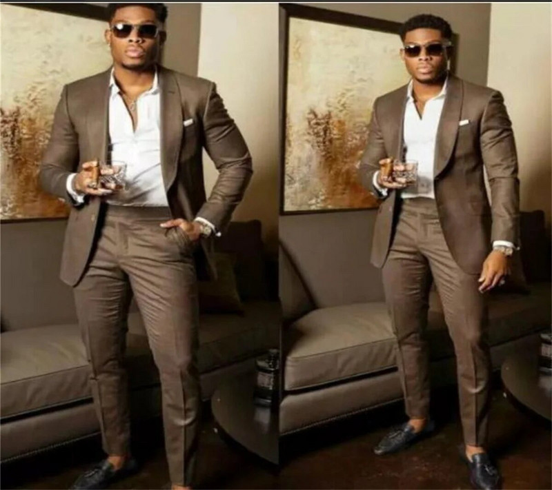 Új férfi kabát nadrág vőlegény esküvői estélyi ruha férfi parti öltöny estélyi ruha vékony öltöny kabát