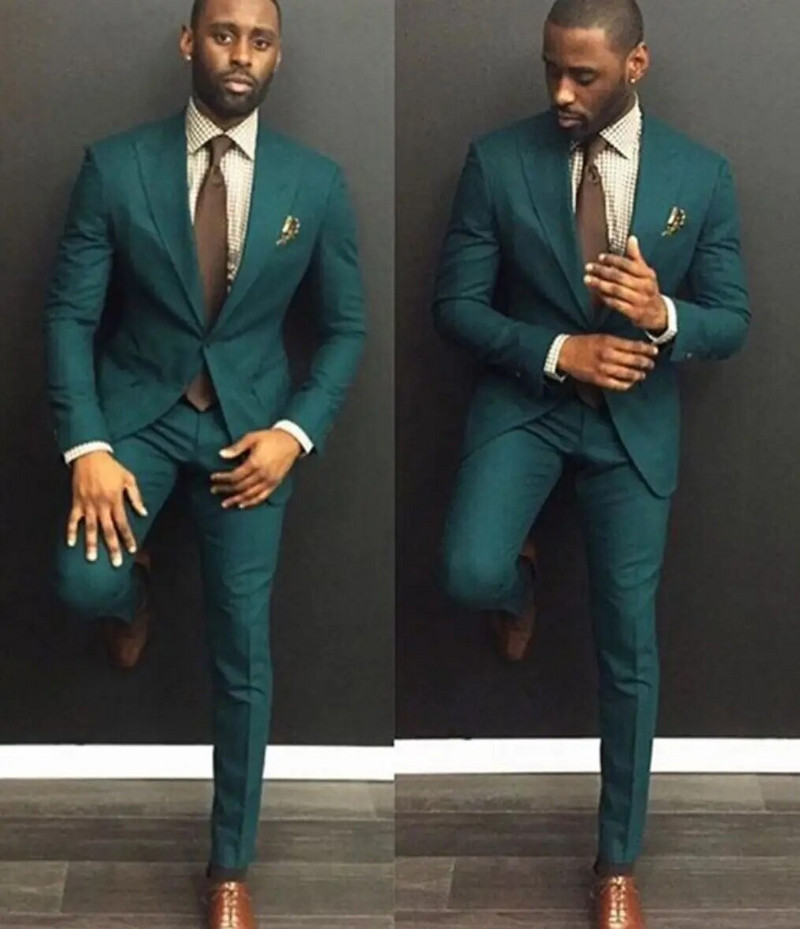 Új férfi kabát nadrág vőlegény esküvői estélyi ruha férfi parti öltöny estélyi ruha vékony öltöny kabát