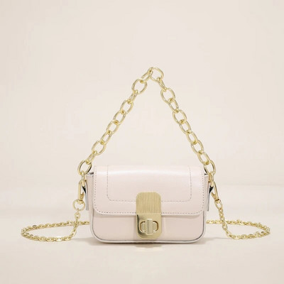 Γυναικείες τσάντες Μόδα μίνι κραγιόν Τσάντα σχεδιαστής Rotary Lock Τσάντα ώμου PU Τσάντα χιαστί Τσάντα τσάντα και πορτοφόλι Γυναικείο συμπλέκτη