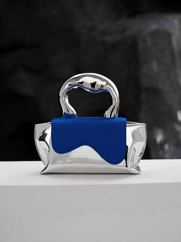 UUS Naiste väike kandiline kott Mood Uus kvaliteet PU-nahast naiste käekotid Ühevärvilised õlakottid