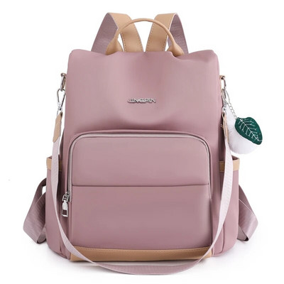 Praktikus, nagy kapacitású lopásgátló hátizsákok fröccsenésgátló minőségi oxfordi szövet válltáska divatos női iskolatáskák