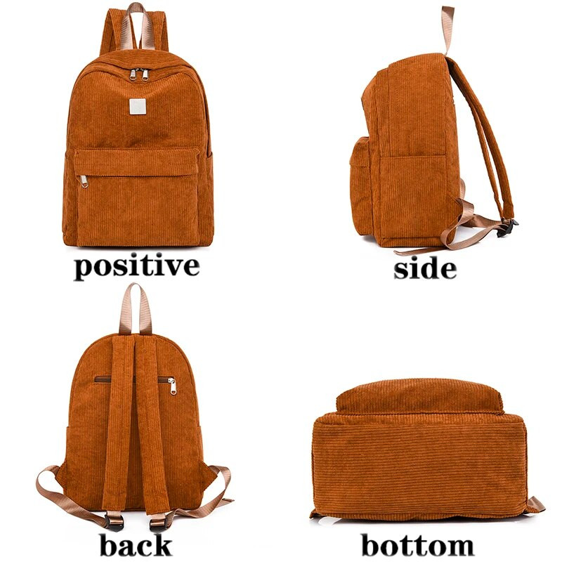 Σακίδιο πλάτης Μοντέρνα Γυαλιστερή Σχεδίαση Υλικού Σακίδιο πλάτης Μοντέρνο υφασμάτινο φανελένιο σακίδιο πλάτης Μεγάλης χωρητικότητας αντικλεπτική σχολική τσάντα