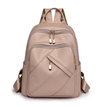 2023 Нова модна раница дамска PU кожена раница против кражба раница за пътуване ученически чанти чанти през рамо mochila feminina