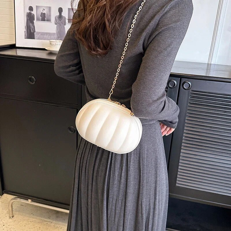 Pune PU torbe na rame preko ramena Lanac s patentnim zatvaračem Modne torbe visoke kvalitete za žene 2024. Bolso Bandolera De Mujer De Alta Calidad