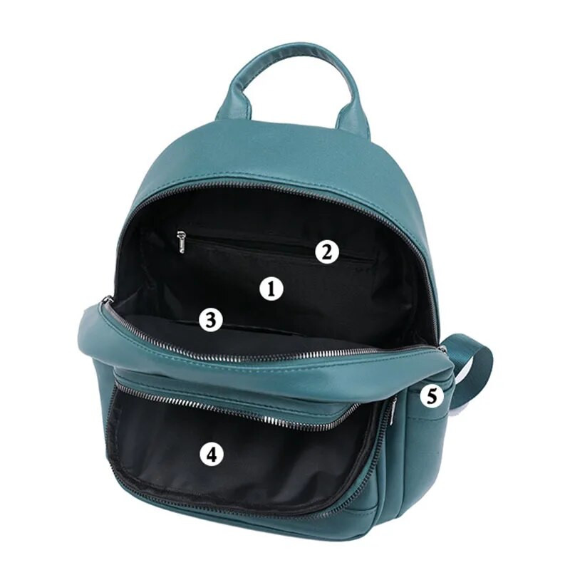 Moteriška kuprinė odinė krepšys prekės ženklo moteriška kuprinė odinė nuo vagystės Daugiafunkcinės didelės talpos kelioninės kuprinės Mochilas