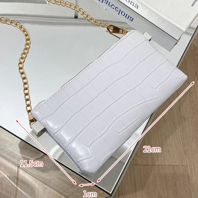 2023 m. mažas žinučių krepšys moterims Trend Lingge siuvinėjimo fotoaparatas Moteriška mada Moterų pečių krepšiai Mobiliojo telefono krepšys