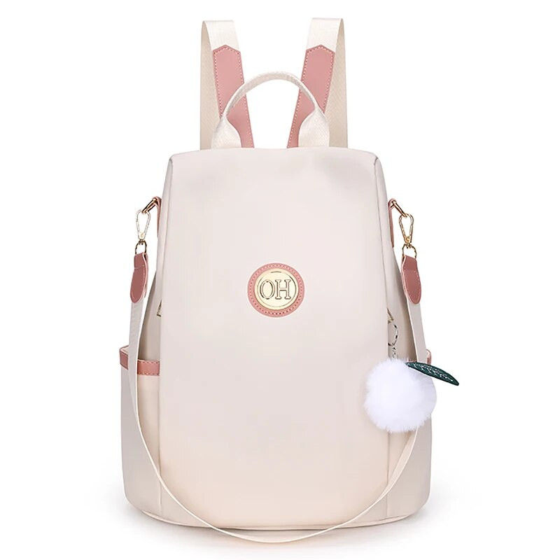 Modni protuprovalni ženski ruksak Studentski ruksak Školske torbe za tinejdžerice Velikog kapaciteta Vodootporni putni ruksak Sac