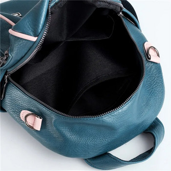 Πολυλειτουργικά σακίδια σχεδιαστών Γυναικεία Μόδα Αντικλεπτική Δερμάτινη τσάντα ταξιδιού Σχολικές τσάντες μεγάλης χωρητικότητας για έφηβες