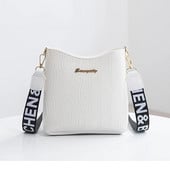 Ženske torbe u obliku krokodila Luksuzne ženske ručne torbe visoke kvalitete Bucket Bag Pu kožna torba preko ramena Ženska
