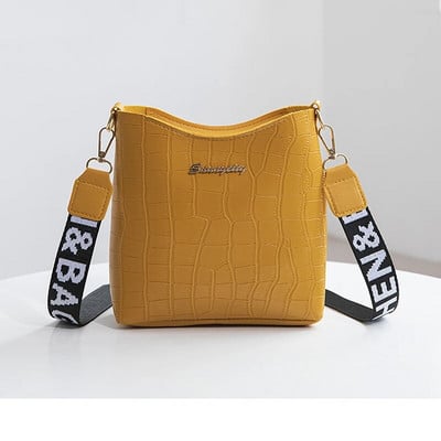 Ženske torbe u obliku krokodila Luksuzne ženske ručne torbe visoke kvalitete Bucket Bag Pu kožna torba preko ramena Ženska