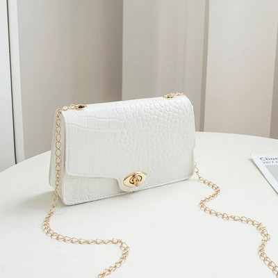 Ženske torbe na rame Mala četvrtasta torba Mala modna kožna mobilna ženska torbica Ljetne PU klasične lijepe torbe za telefon