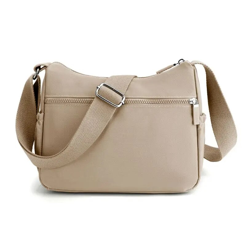 Ženska torba na rame preko ramena Vodootporna jednobojna crna ružičasta ručna torba za ležernu upotrebu Messenger torba