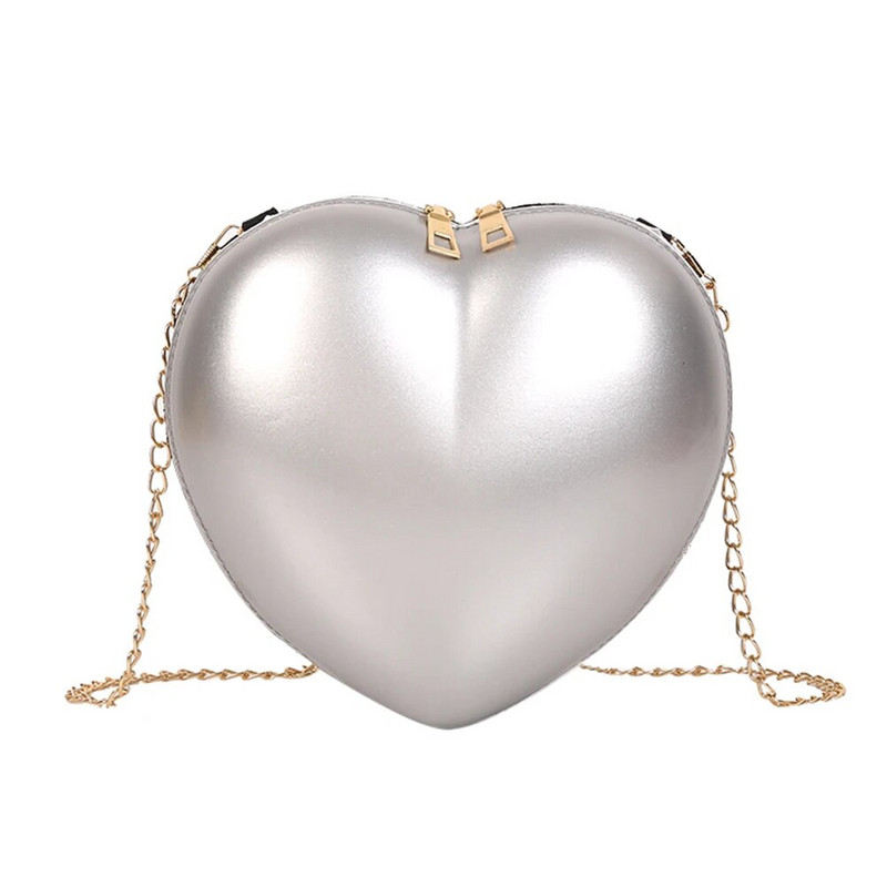 Ženske torbe s lančićima za djevojčice u obliku srca, torbice preko ramena