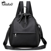 Ženska ruksak protiv krađe Vodootporna tkanina Velika ženska torba na rame Velikog kapaciteta Jednostavan stil Ležerna Mochila putovanja