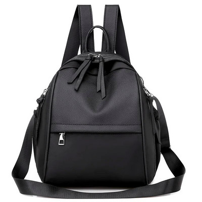 Ženska ruksak protiv krađe Vodootporna tkanina Velika ženska torba na rame Velikog kapaciteta Jednostavan stil Ležerna Mochila putovanja