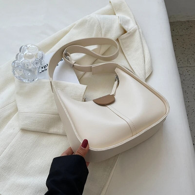 Vintage ženska torba na rame Ženska torba od PU kože Najnoviji trend modne torbe za 2023. Visokokvalitetna torba preko ramena Trend Jednostavan