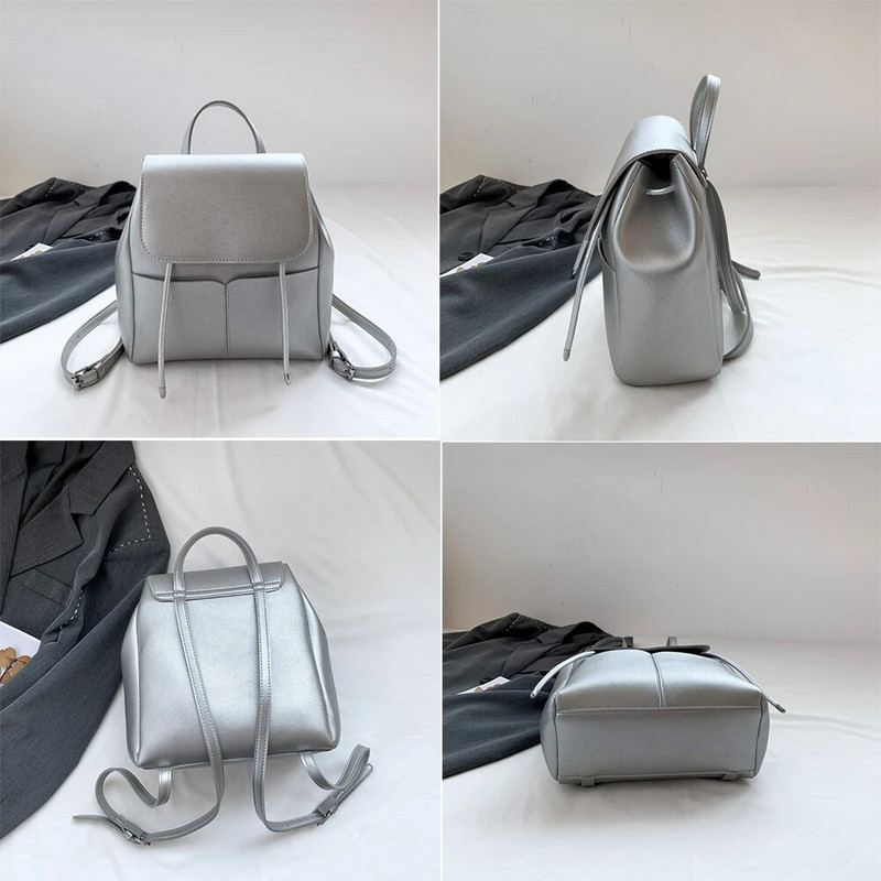 Novi ženski protuprovalni ruksak iz 2023. Luksuzni dizajnerski kvalitetni ženski ruksak od PU kože Jednobojna modna ženska torba na rame
