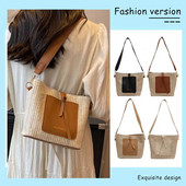 Női válltáska Luxus Designer PU hónaljtáska nagy kapacitású vödörtáska Egyszerű női ingázó kézitáska smink kozmetikai táska