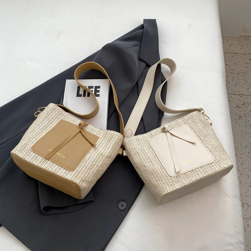 Női válltáska Luxus Designer PU hónaljtáska nagy kapacitású vödörtáska Egyszerű női ingázó kézitáska smink kozmetikai táska