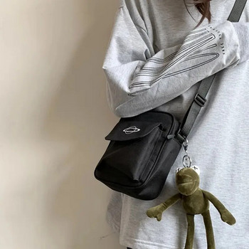 Γυναικεία πάνινη τσάντα Ιαπωνίας στυλ Κοριτσιών Μικρές τσάντες ώμου Κορεάτικη μόδα Casual Γυναικεία τσάντα χιαστί τσάντα τσάντα τηλεφώνου Τσάντα τσάντα