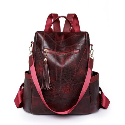 Apsaugos nuo vagystės kuprinės Moteriškos kuprinės Dizaineris Kokybiška oda Madingi Nugaros Krepšiai Gamintojas Moteriški Kelioniniai Krepšiai Mochilas Mujer Kuprinės