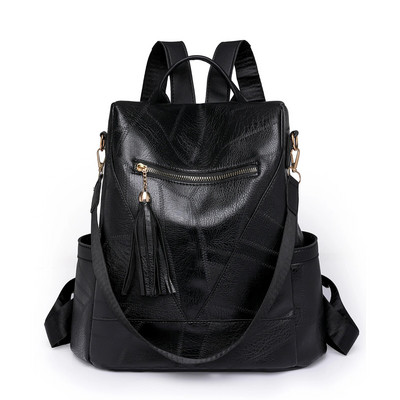 Apsaugos nuo vagystės kuprinės Moteriškos kuprinės Dizaineris Kokybiška oda Madingi Nugaros Krepšiai Gamintojas Moteriški Kelioniniai Krepšiai Mochilas Mujer Kuprinės