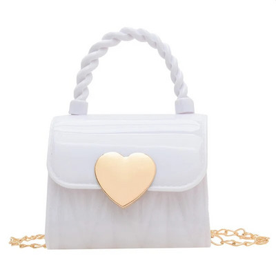 Love Heart Ženske torbe Candy Colours Bolsas Feminina Lightweighte Bolsos Mujer Prijenosne ručne torbe Lančana torba na jedno rame